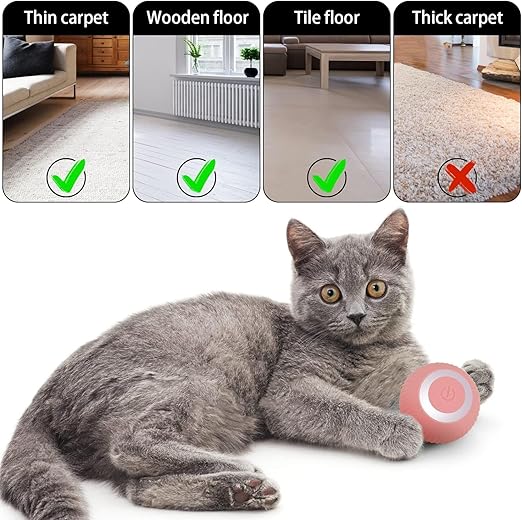 Cat Toy Ball Intelligent Funny Cat Ball