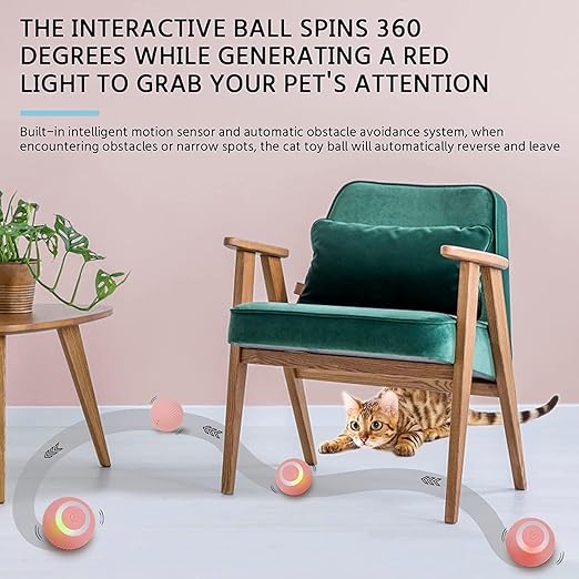 Cat Toy Ball Intelligent Funny Cat Ball
