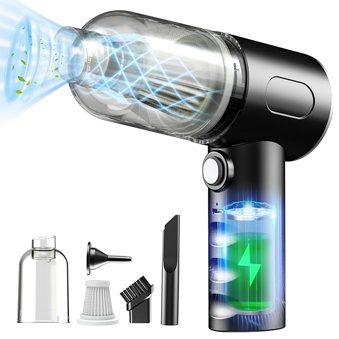 Vacuum Suction Cleaner- Portable Air Duster Wireless
