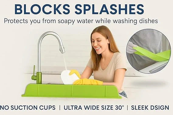 Kitchen Water Splash Guard Sink Splashback ( Buy 1 Get 1 For Free )