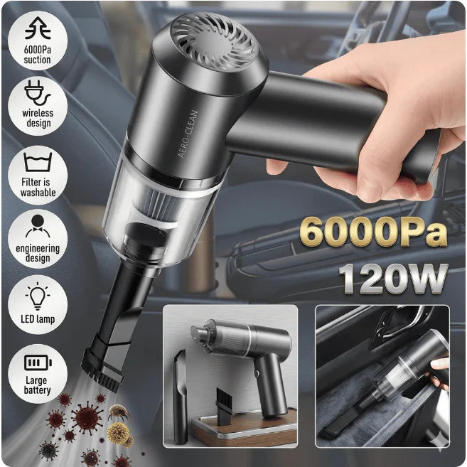 Vacuum Suction Cleaner- Portable Air Duster Wireless