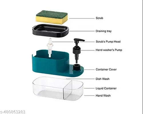 3 in 1 Soap Dispenser for Kitchen